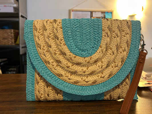 Cluth Palhinha em Azul / Dorado